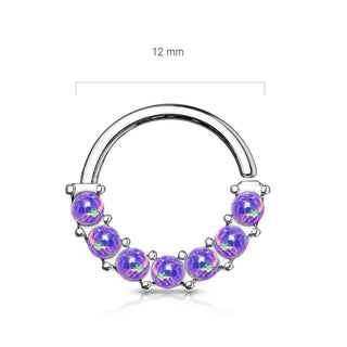 Ring 7 Opal Biegbar