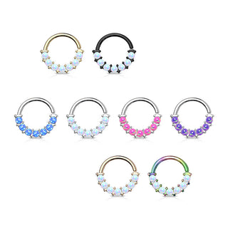 Ring 7 Opal Biegbar