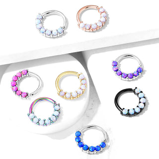 Ring 7 Opal Biegbar