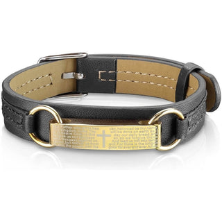 Schwarz Gold Kreuz Vaterunser