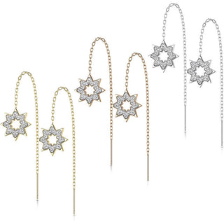 Schneeflocke Kette beweglich Zirkonia