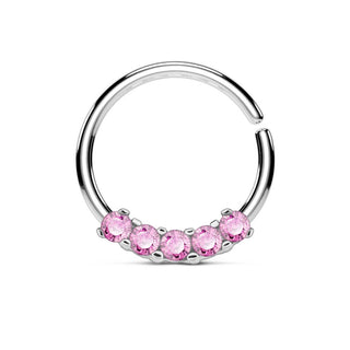 Ring 5 Zirkonia Biegbar