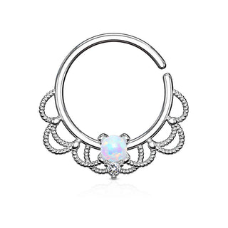 Ring Opal Biegbar