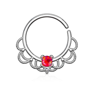 Ring Opal Biegbar