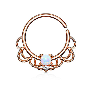 Ring Opal Biegbar