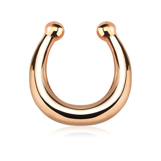 Fake Nasenpiercing Septum Biegbar