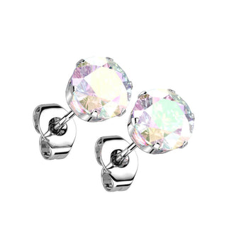 Zirkonia Rund Silber