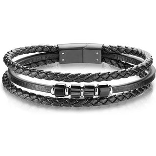 Schwarz Geflochten Magnet