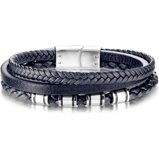 Dunkelblau Geflochten Magnet