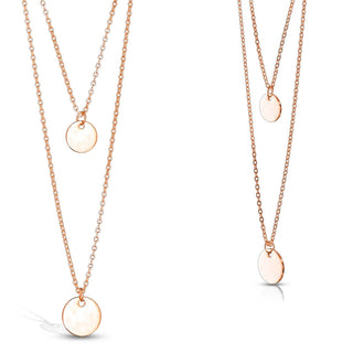 Runder Platte Anhänger