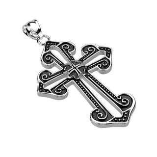 Kelten Kreuz Kleeblatt Silber