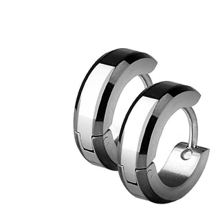 Schwarz Silber Linie Clicker