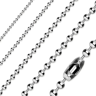 Kugeln Kette Silber