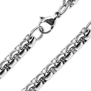 Box Kette Silber