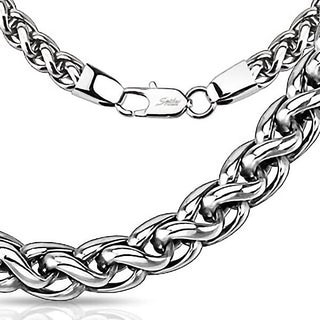 Wellen Kette Silber