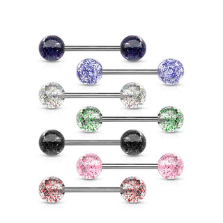 Titan Barbell Acryl Ultra Glitzer Kugel