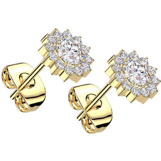 Titan Blume Zirkonia