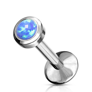 Titan Labret Opal Rund Innengewinde