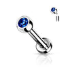 Silber/Blau