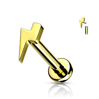 Titan Labret Blitz Flach Innengewinde