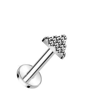 Titan Labret Dreieck Innengewinde