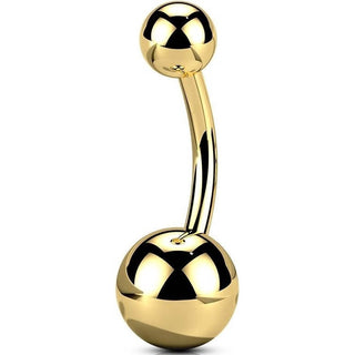 Titan Bauchnabelpiercing Kugel PVD Innengewinde