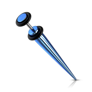 Fake Plug Dehnungsstab Titan PVD O-Ringe Silikon Innengewinde