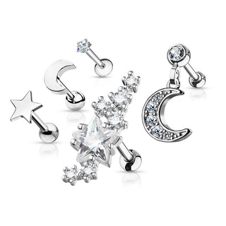 Barbell Set Barbell Labret, 5 Stück