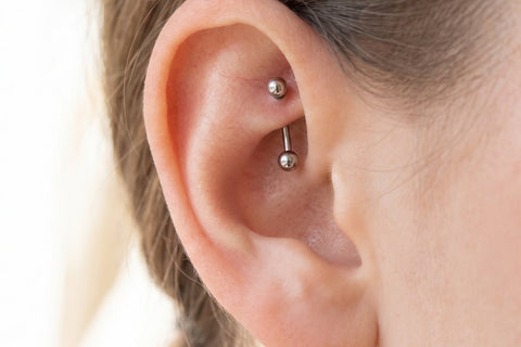 Rook Piercing Silber