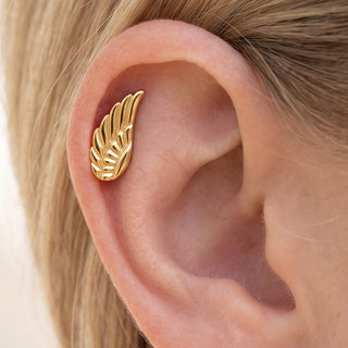 Angel Wing Piercings – selection on linen