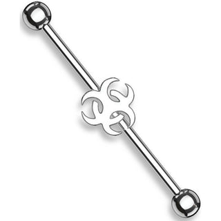 Industrial Barbell Biohazard PVD