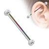 Industrial Barbell Kugel Glitzer Innengewinde