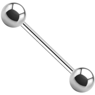Barbell Silver Ball