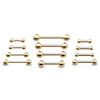 14 Karat Gold Barbell Kugel