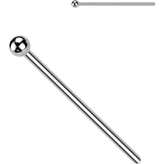 Fishtail Ball Spike Dome Silver