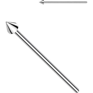 Fishtail Ball Spike Dome Silver