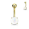 Belly Button Piercing Opal