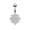 Belly Button Piercing Star Zirconia