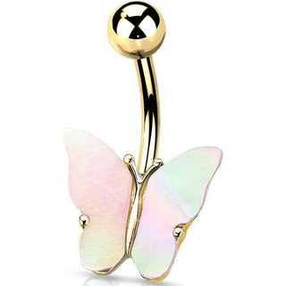 Bauchnabelpiercing Schmetterling