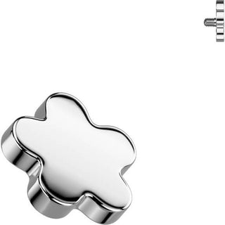 Titanium Top top flower Internally Threaded