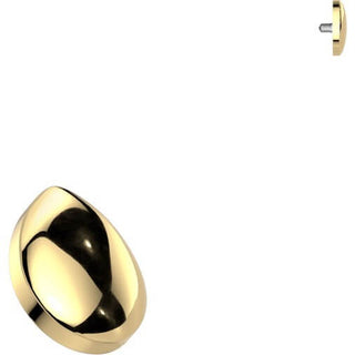Titanium Top top teardrop Internally Threaded