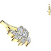 Titanium Top top angel wing zirconia Internally Threaded