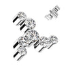 Titanium Top top swirl zirconias Internally Threaded