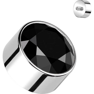 Titanium Top Round Zirconia Internally Threaded