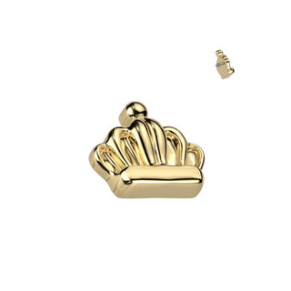 Titanium Top Top Crown Internally Threaded