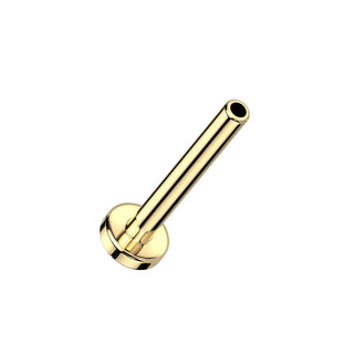 Base labret base flat back 2.5mm Push-In