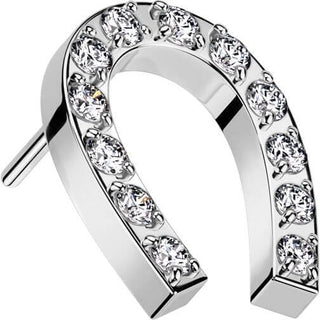 Top horseshoe top zirconia Push-In