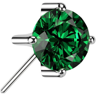 Titanium Top top prong setting zirconia Push-In
