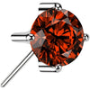 Titanium Top top prong setting zirconia Push-In