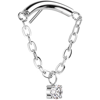 Titanium Top top chain with zirconia Push-In